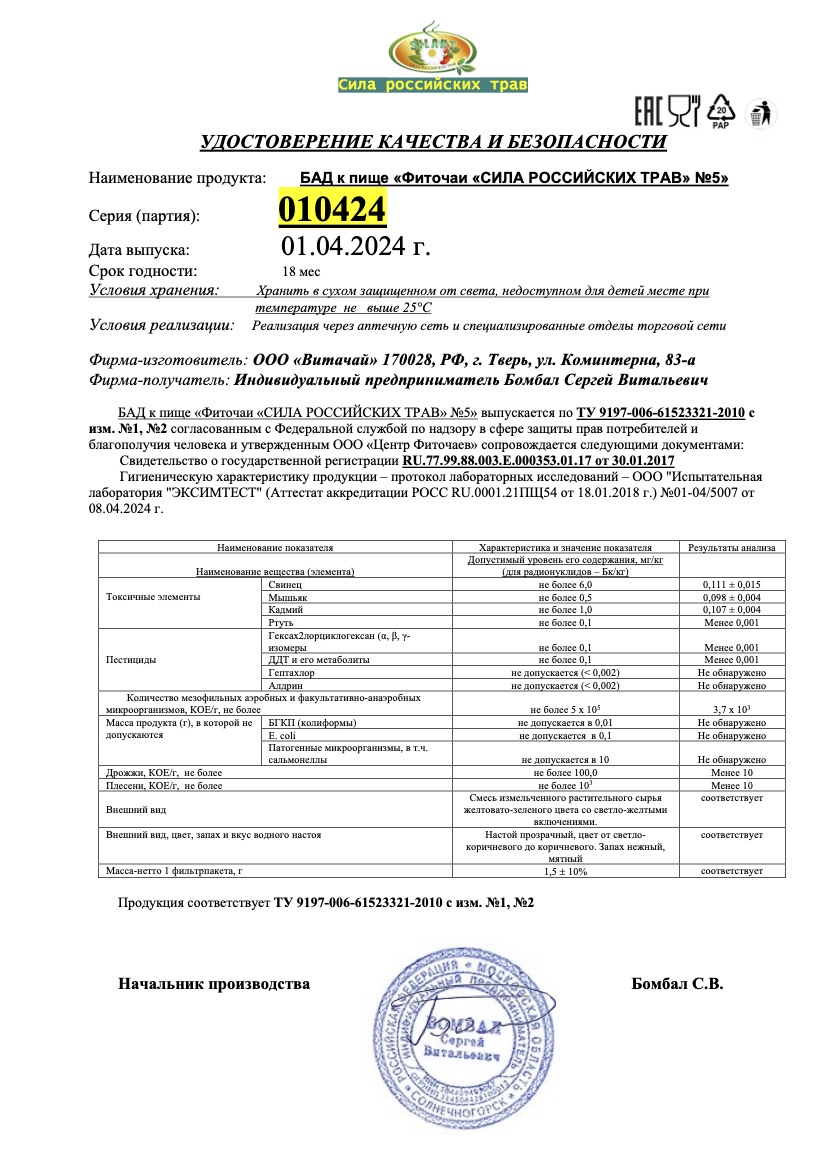Паспорт №042024